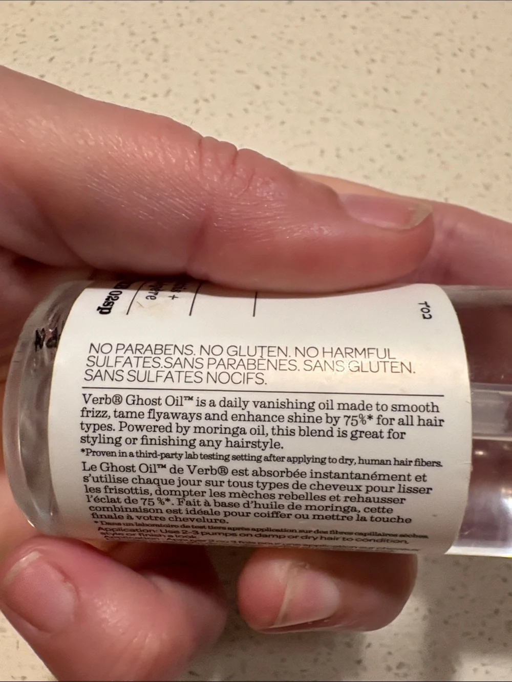 Ghost Oil Weightless Hair Oil — Clear